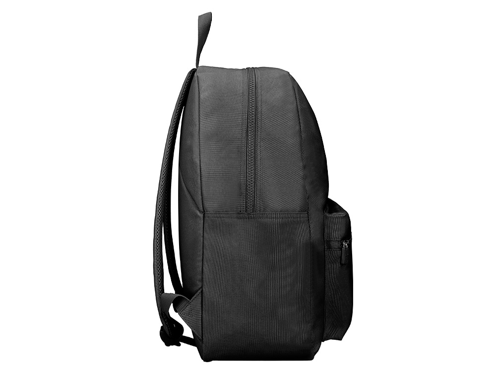 MOCHILA LIDERPAPEL CORE CON COMPARTIMENTO LATERAL ELASTICO NEGRO 15 L 400X125X300 MM