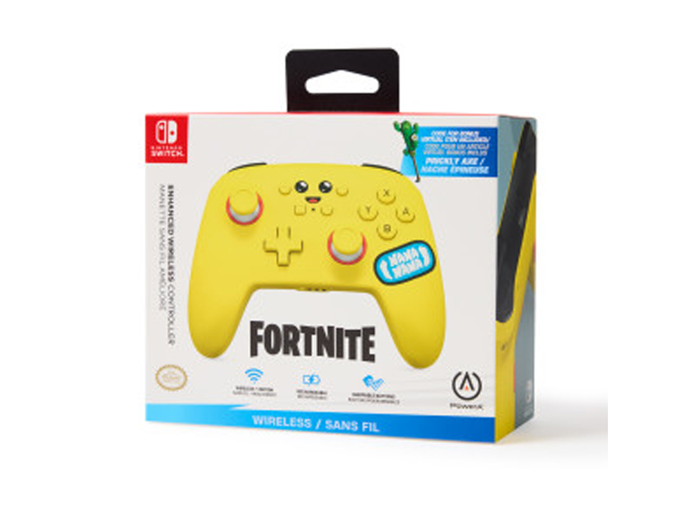 MANDO POWER A INALAMBRICO PARA NINTENDO SWITCH FORTNITE PEELY