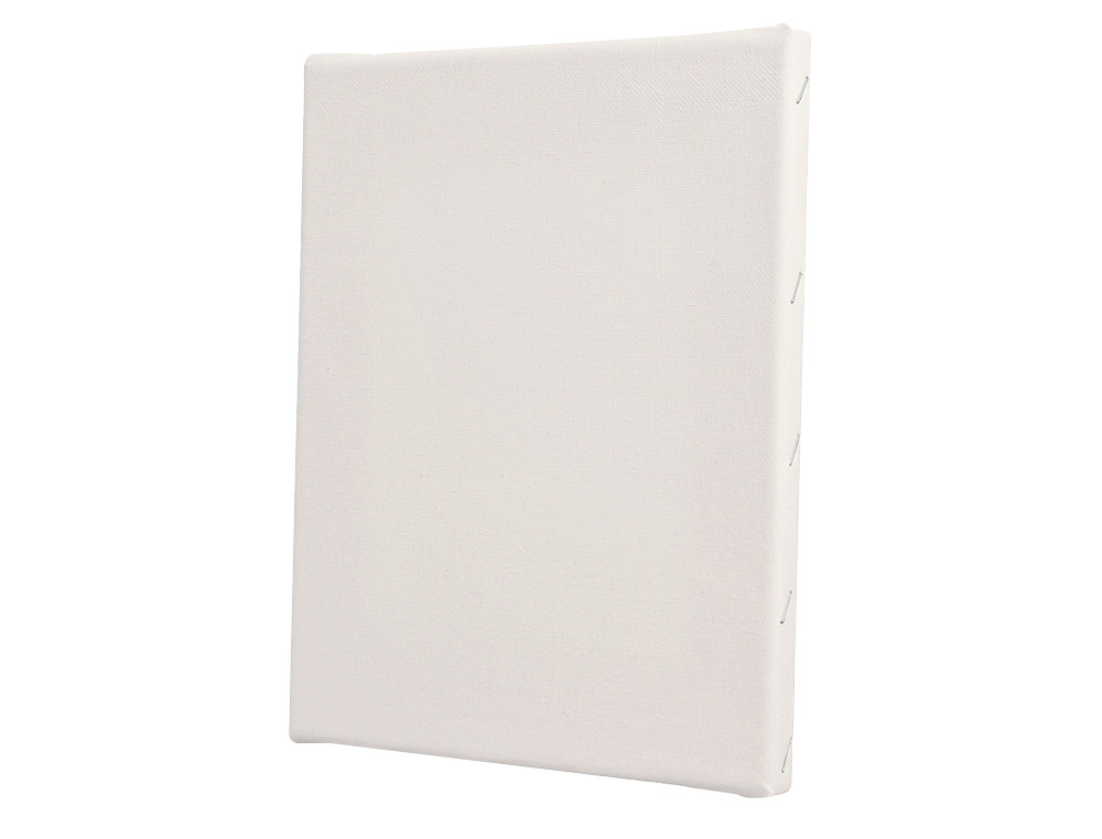 BASTIDOR LIDERPAPEL LIENZO GRAPADO TRASERO ALGODON 100% 22X16 CM