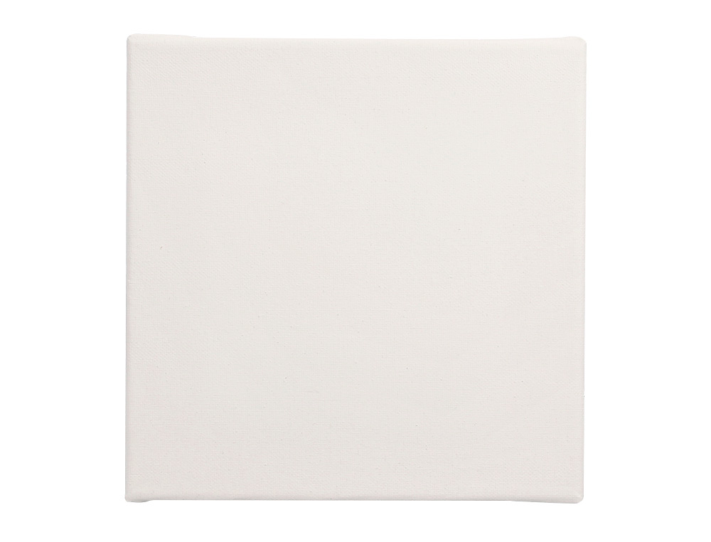 BASTIDOR LIDERPAPEL LIENZO GRAPADO TRASERO ALGODON 100% 30X30 CM