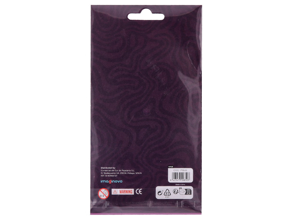 PEGATINAS IMAGINOVO LUMINOSAS LUNA CON RELIEVE 250X145 MM EN BLISTER