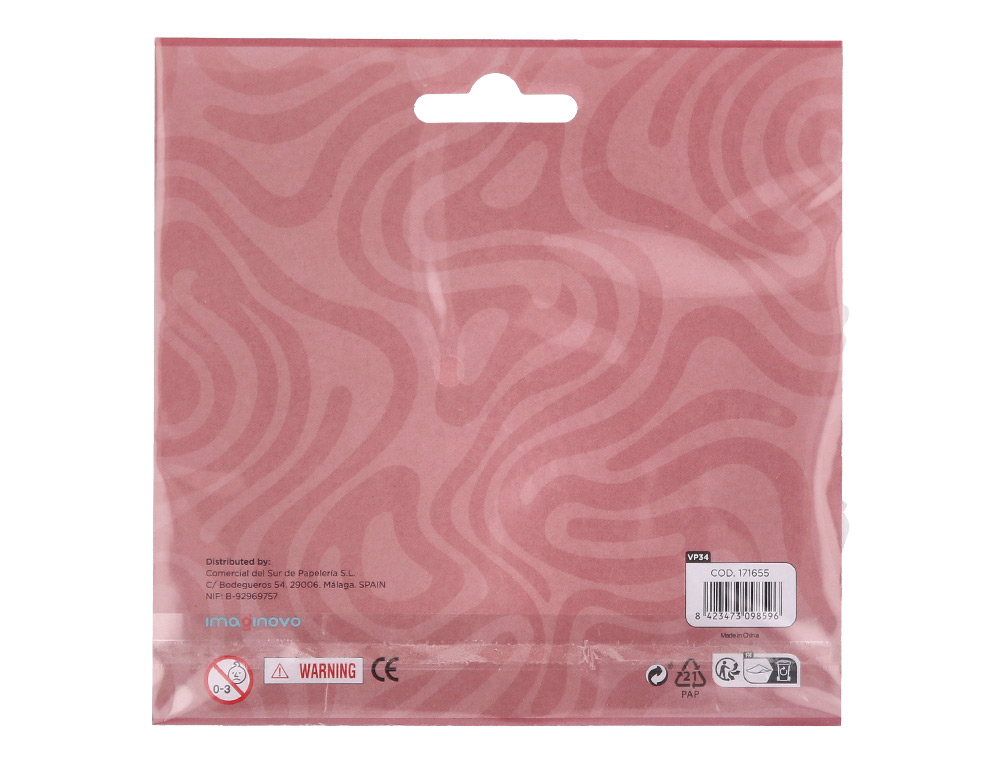 PEGATINAS IMAGINOVO GOOD VIBES DISEOS SURTIDOS PARA ORDENADOR 145X140 MM EN BLISTER