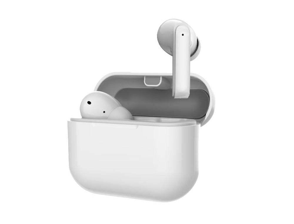 AURICULAR DAEWOO TWS IN-EAR BLUETOOTH 5.3 CON ESTUCHE DE CARGA USB TIPO-C AUTONOMIA 6 HORAS COLOR BLANCO