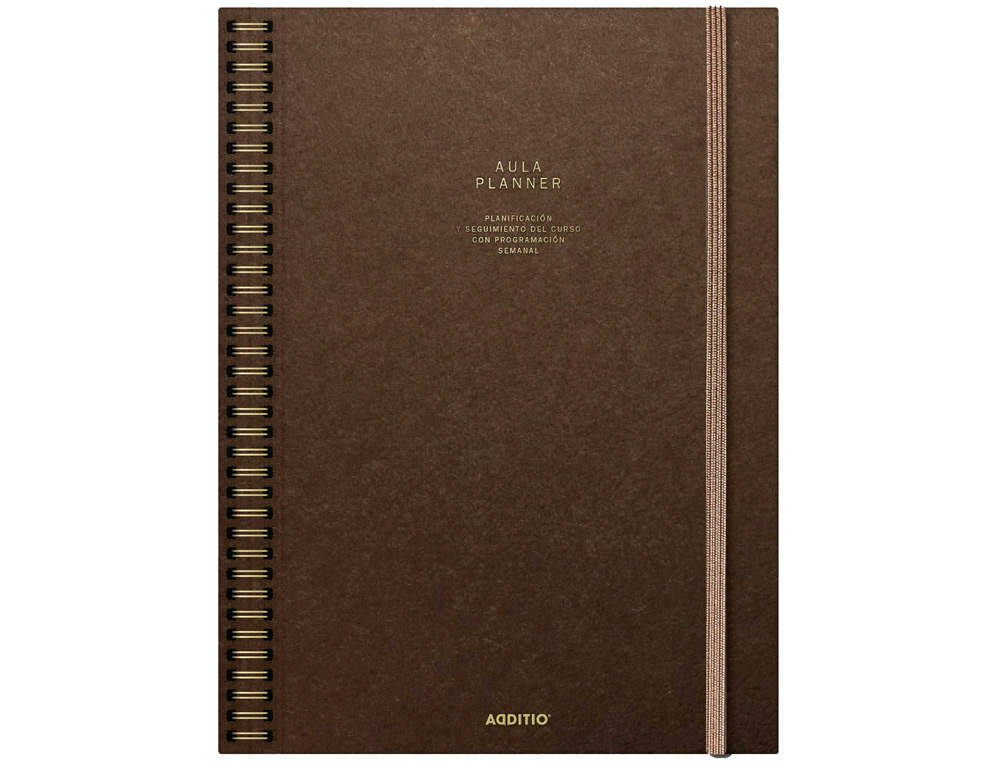 CUADERNO AULA PLANNER ADDITIO DIN A4 160 PAGINAS PLAN ANUAL Y MENSUAL CON PROGRAMACION Y EVALUACION