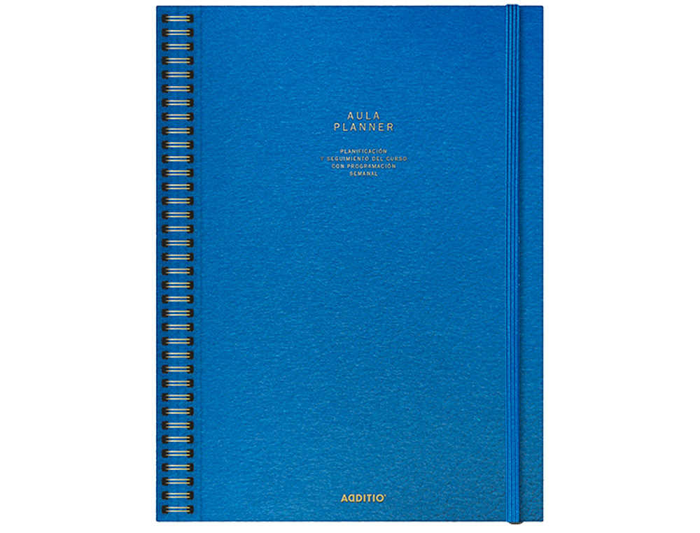 CUADERNO AULA PLANNER ADDITIO DIN A4 160 PAGINAS PLAN ANUAL Y MENSUAL CON PROGRAMACION Y EVALUACION