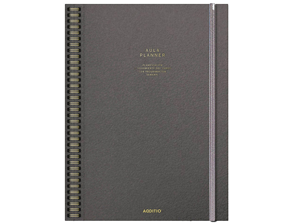 CUADERNO AULA PLANNER ADDITIO DIN A4 160 PAGINAS PLAN ANUAL Y MENSUAL CON PROGRAMACION Y EVALUACION