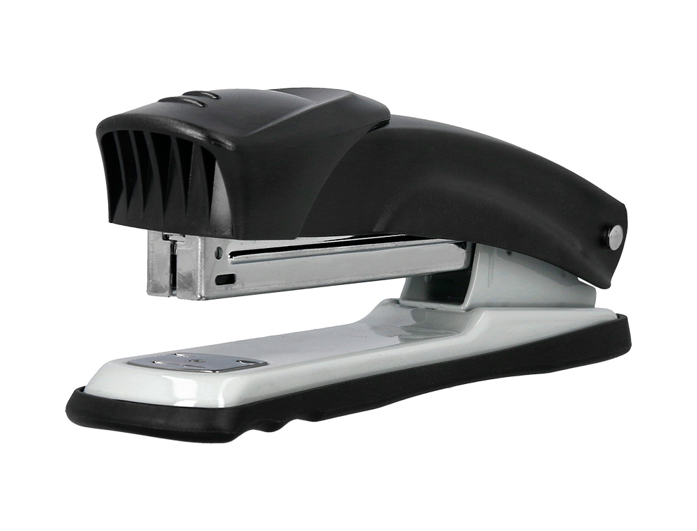 GRAPADORA Q-CONNECT KF14211 METALICA NEGRA CAPACIDAD 20 HOJAS