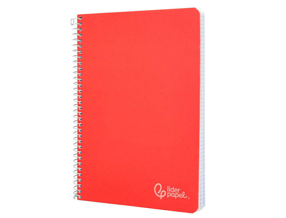 CUADERNO ESPIRAL LIDERPAPEL A5 WITTY TAPA DURA 80H 90GR PAUTA ANCHA 3,5MM CON MARGEN COLORES SURTIDOS