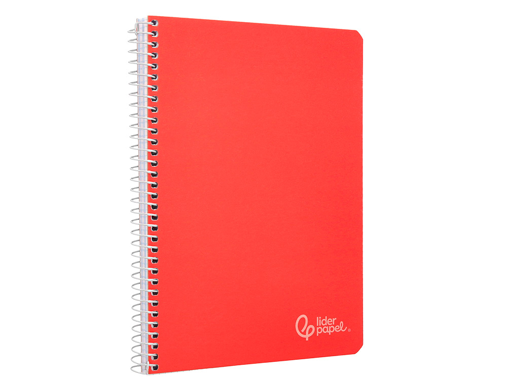 CUADERNO ESPIRAL LIDERPAPEL A5 WITTY TAPA DURA 80H 90GR PAUTA ANCHA 3,5MM CON MARGEN COLORES SURTIDOS