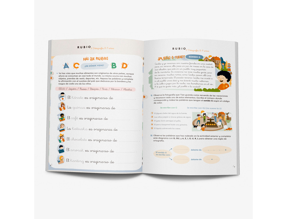 CUADERNO RUBIO ORTOGRAFIA 4