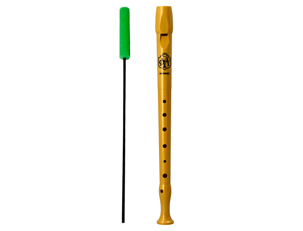 FLAUTA HOHNER THE MAGIC FLUTE COLOR DORADO EDICION ESPECIAL CON APP PARA APRENDER Y JUGAR