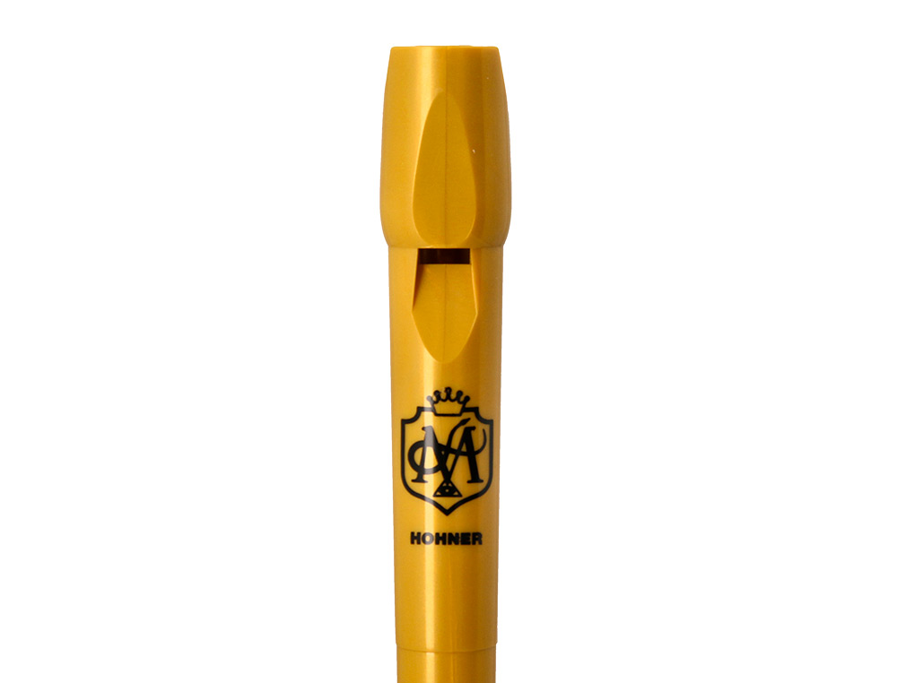 FLAUTA HOHNER THE MAGIC FLUTE COLOR DORADO EDICION ESPECIAL CON APP PARA APRENDER Y JUGAR