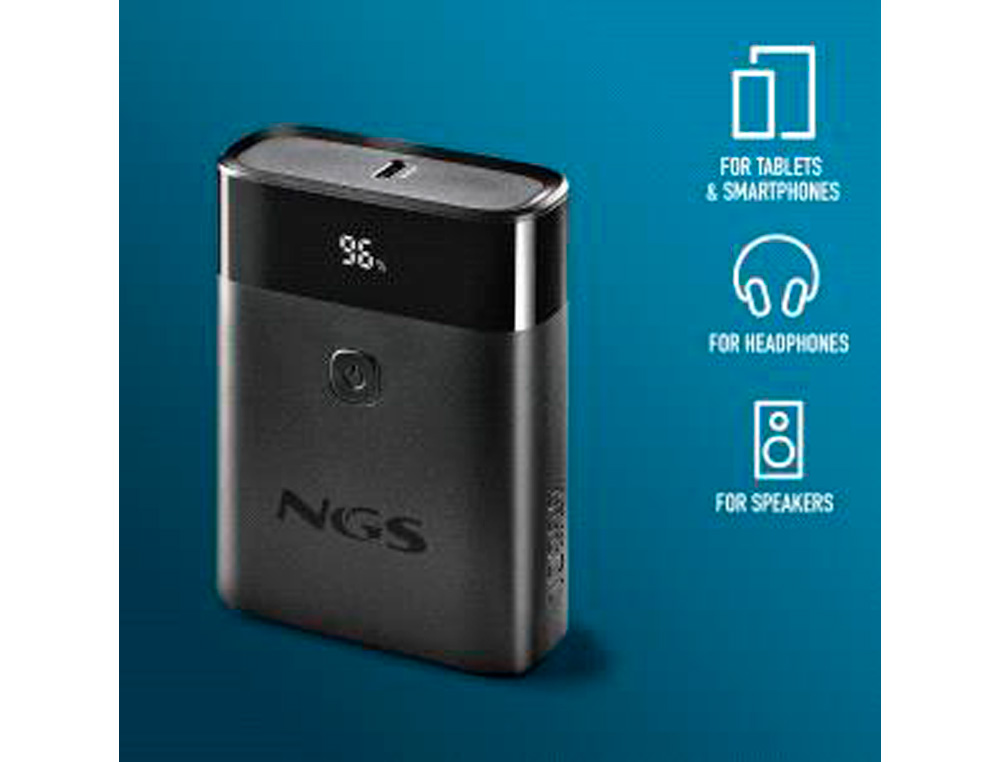 BATERIA EXTERNA PORTATIL NGS CARGA RAPIDA DE 22,5 W