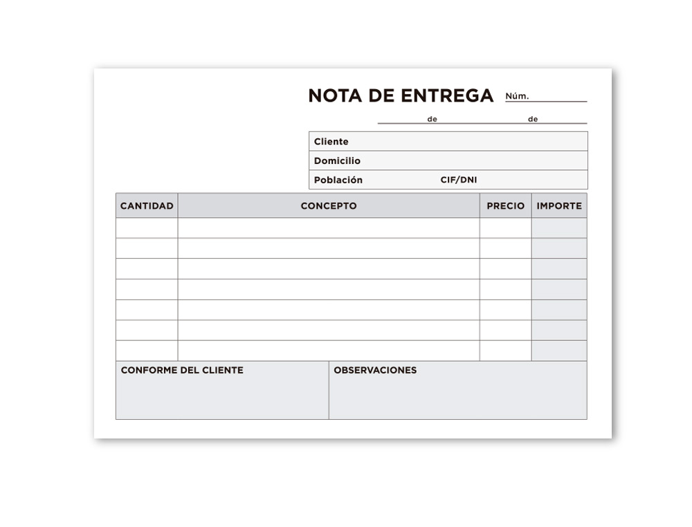TALONARIO LIDERPAPEL ENTREGAS 8 ORIGINAL T128 APAISADO