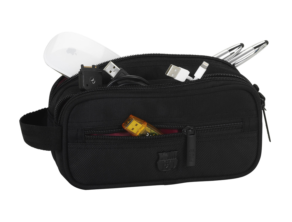 BOLSO ESCOLAR SAFTA F.C. BARCELONA PREMIUM ACCESORIOS PORTATIL 210X80X100 MM