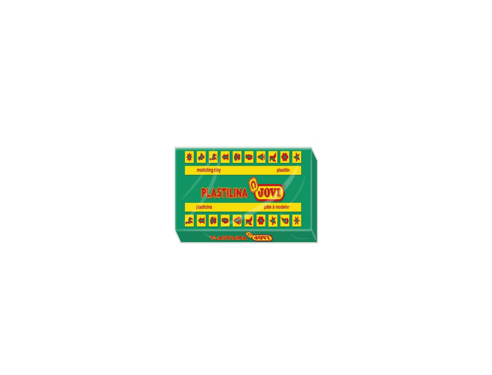 PLASTILINA JOVI 72 VERDE OSCURO UNIDAD TAMAÑO GRANDE