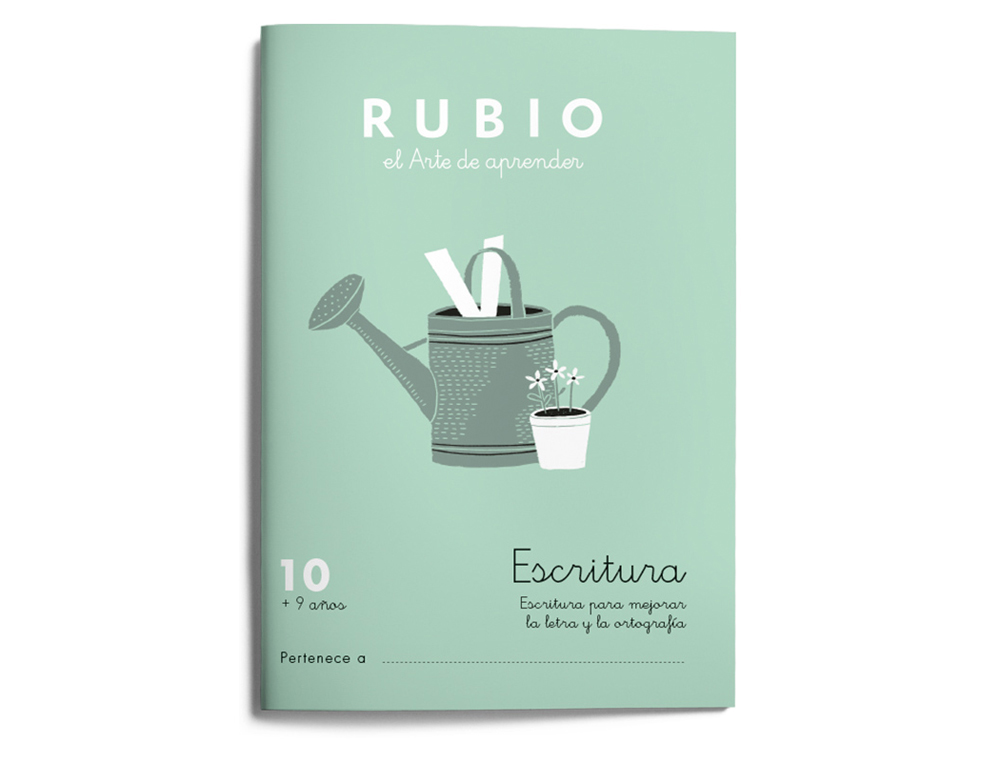 CUADERNO RUBIO CALIGRAFIA Nº 10