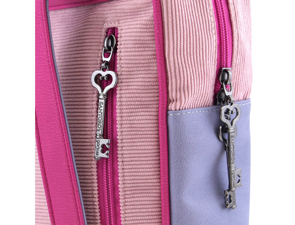 BOLSO ESCOLAR SAFTA SANTORO S GORJUSS THROUGH THE LOOKING GLASS MOCHILA GRANDE 270X100X370 MM