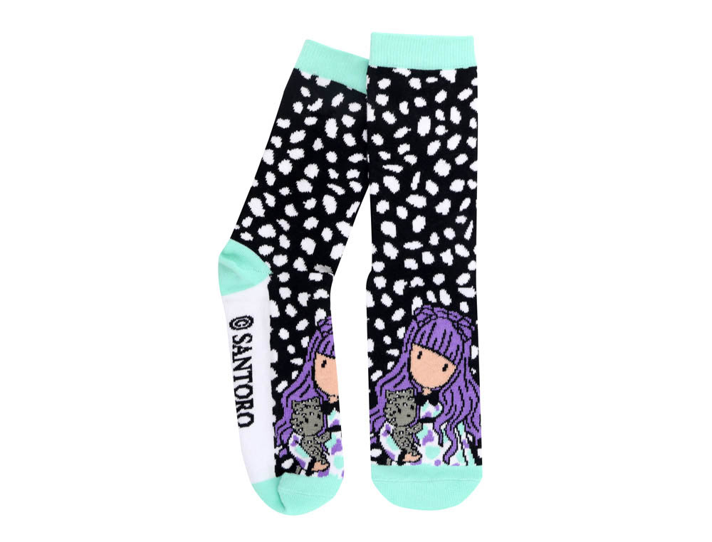CALCETINES SAFTA SANTORO S GORJUSS WILD EXPOSITOR DE 18 UNIDADES SURTIDAS 310X165X205 MM