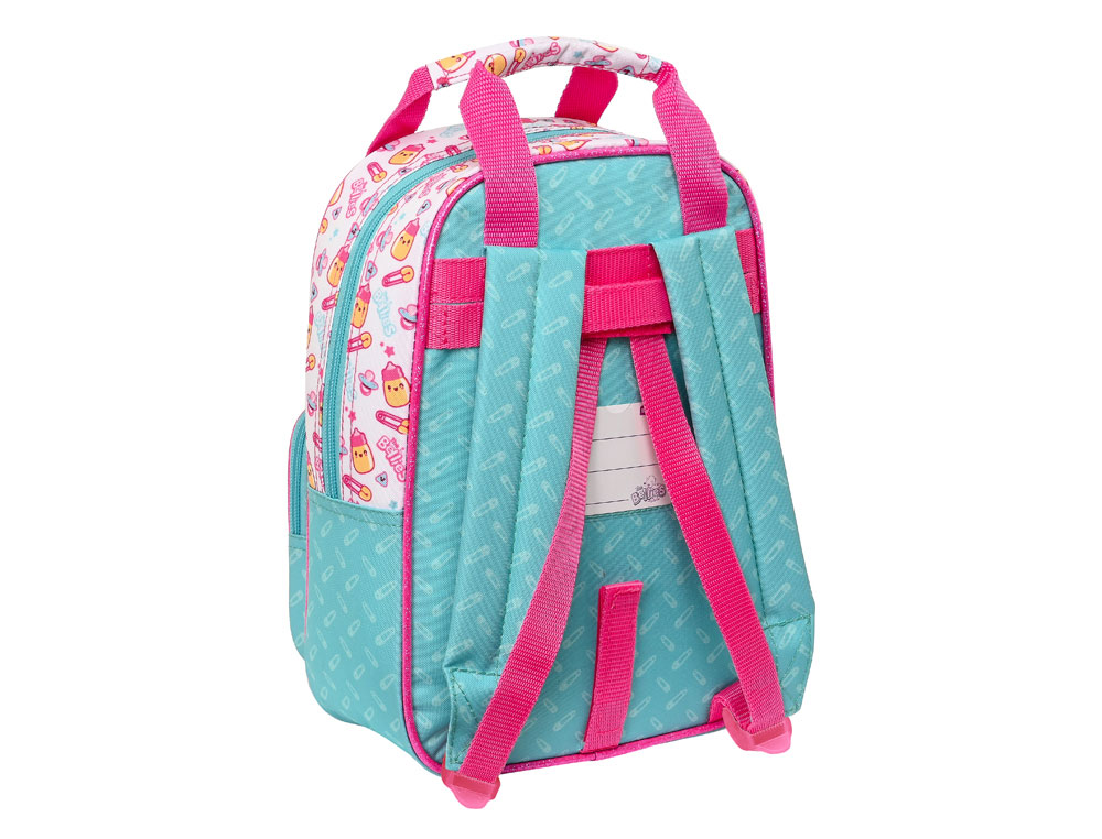 MOCHILA SAFTA INFANTIL CON ASAS ADAPTABLE A CARRO THE BELLIES 280X200X80 MM