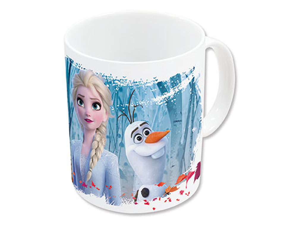 TAZA GRANDE SAFTA ESCOLAR 325 ML 117X87X100 MM FROZEN BELIEVE