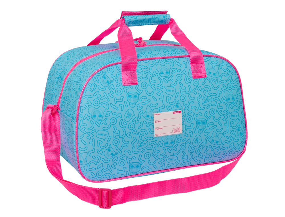 BOLSA DE DEPORTE SAFTA L.O.L. SURPRISE DIVAS 230X400X240 MM