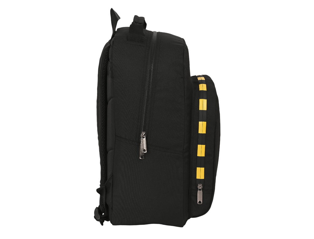 MOCHILA SAFTA ADAPTABLE A CARRO RECICLADO BLACKFIT8 ZONE 150X320X420 MM
