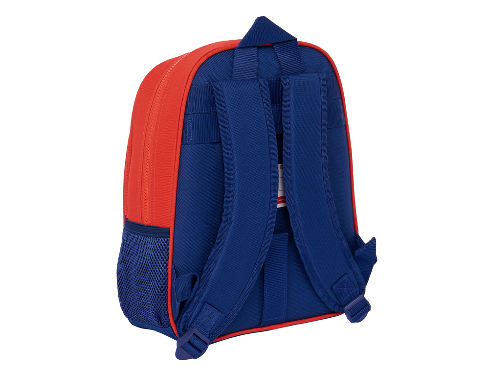 MOCHILA SAFTA INFANTIL ADAPTABLE A CARRO ATLETICO DE MADRID 100X270X330 MM