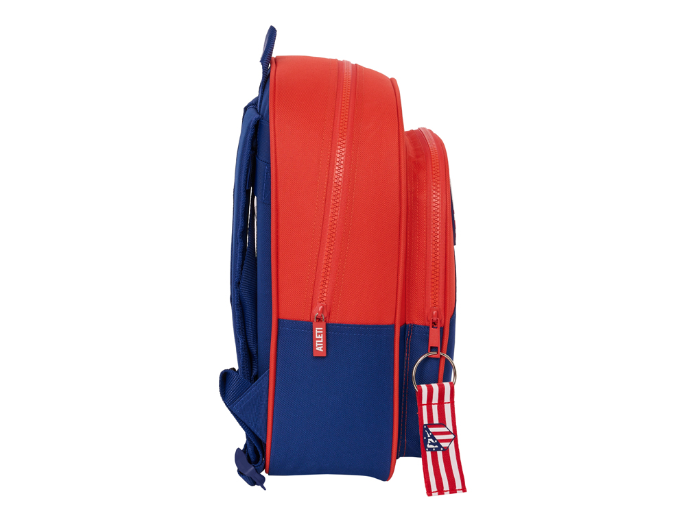 MOCHILA SAFTA INFANTIL ADAPTABLE A CARRO ATLETICO DE MADRID 100X270X330 MM