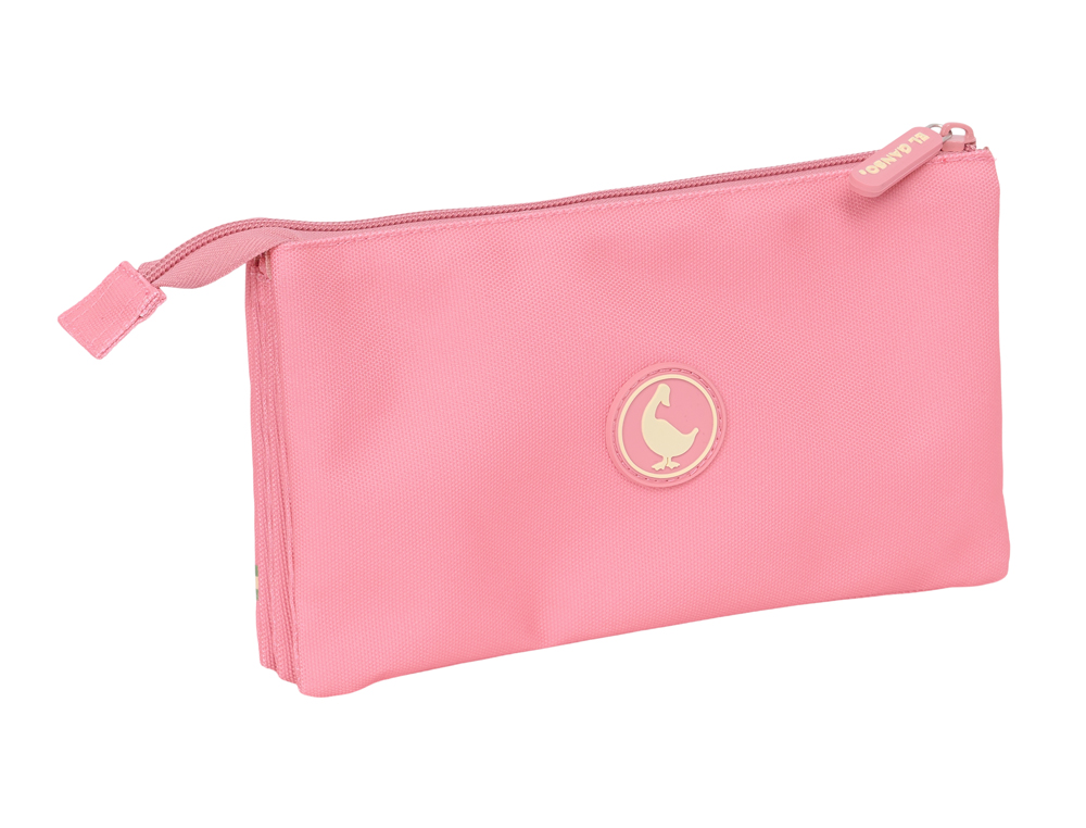 BOLSO ESCOLAR PORTATODO SAFTA TRIPLE EL GANSO BASICS 30X220X120 MM