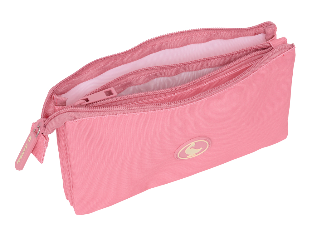 BOLSO ESCOLAR PORTATODO SAFTA TRIPLE EL GANSO BASICS 30X220X120 MM