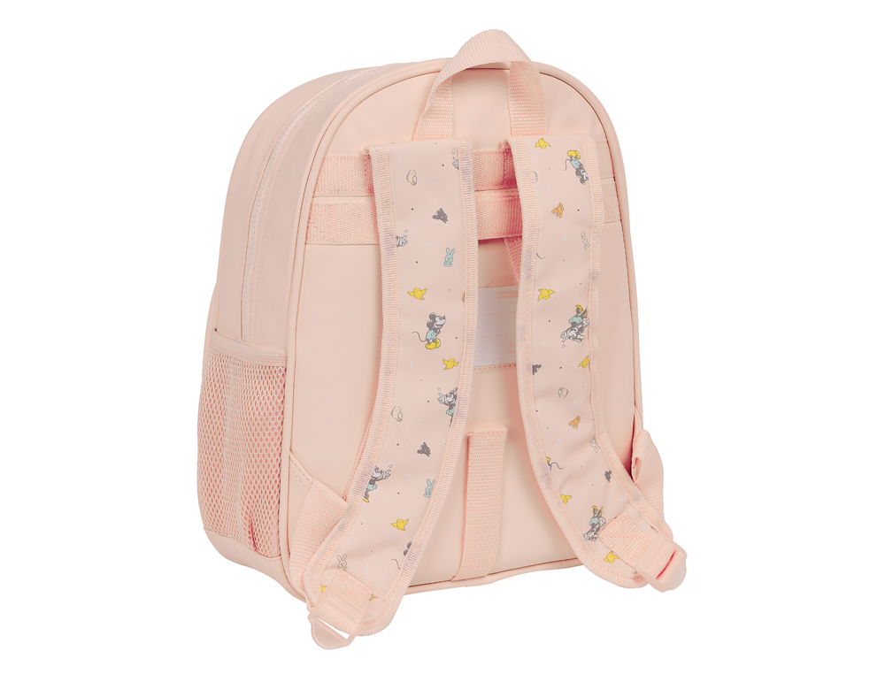 MOCHILA SAFTA INFANTIL ADAPTABLE A CARRO MINNIE MOUSE BABY 340X280X100 MM
