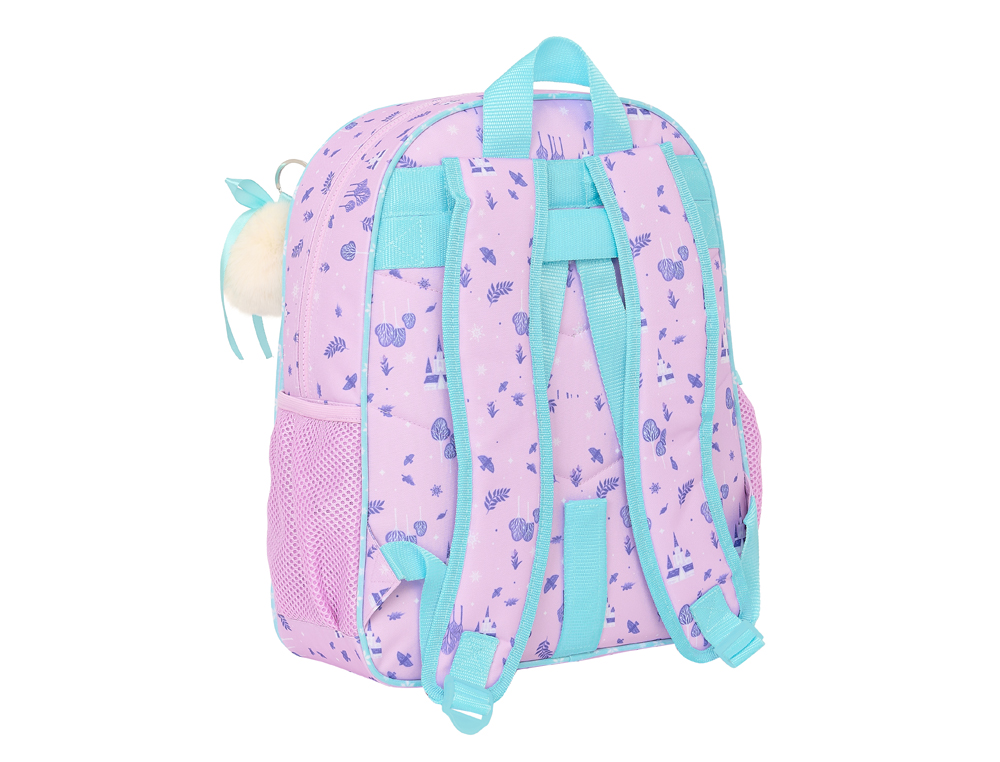 MOCHILA SAFTA JUNIOR ADAPTABLE A CARRO FROZEN II COOL DAYS 380X320X120 MM