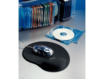 ALFOMBRILLA PARA RATON ESSELTE ALL IN ONE CON REPOSAMULECAS GEL COLOR AZUL 300X35X260 MM