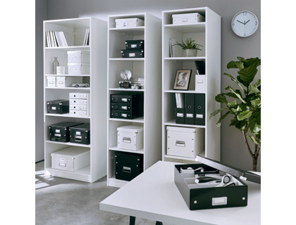 FICHERO CD LEITZ CLICK&STORE CARTON PLASTIFICADO CAPACIDAD 30 CD COLOR NEGRO 143X147X352 MM