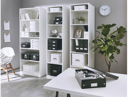 FICHERO CD LEITZ CLICK&STORE CARTON PLASTIFICADO CAPACIDAD 30 CD COLOR NEGRO 143X147X352 MM