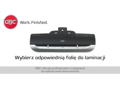 BOLSA DE PLASTIFICAR GBC DIN A4 2X125 MICRAS MATE CAJA DE 100 UNIDADES