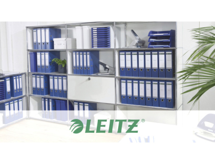 FUNDA MULTITALADRO LEITZ CON FUELLE DIN A4 CON REFUERZO 170 MC CRISTAL PACK DE 10 UNIDADES