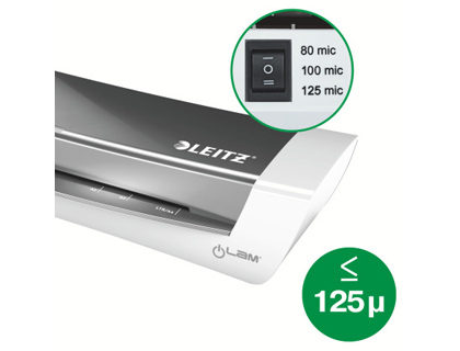 PLASTIFICADORA LEITZ ILAM HOME OFFICE DIN A4 HASTA 125 MC