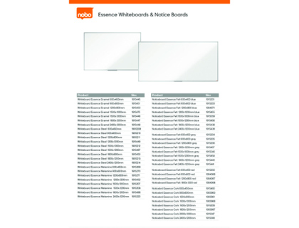 TABLERO DE ANUNCIOS NOBO ESSENCE CORCHO MARCO ALUMINIO 1200X900 MM
