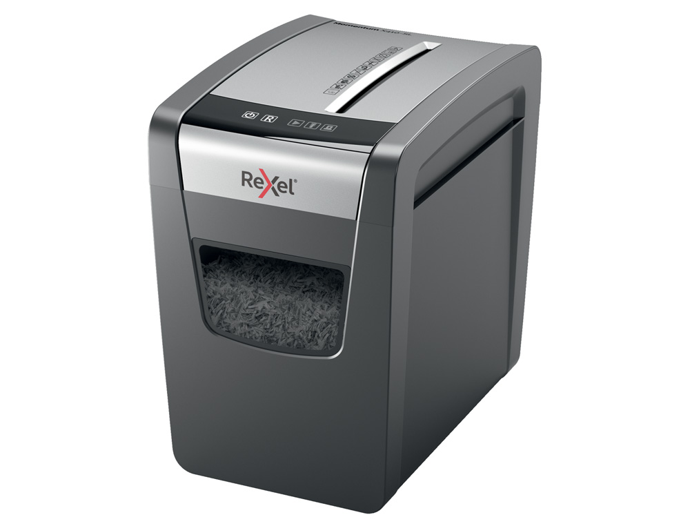 DESTRUCTORA DE DOCUMENTOS REXEL MOMENTUM X410SL NEGRO/PLATA