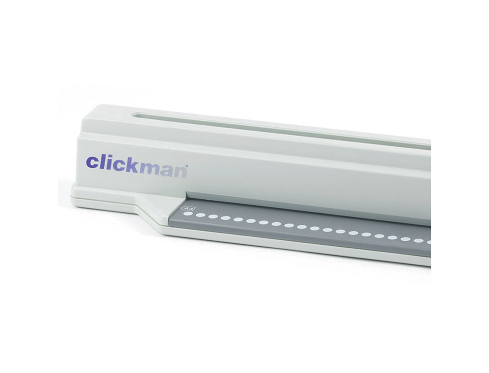 ENCUADERNADORA CLICKMAN GBC PERFORA 6 HOJAS ENCUADERNA 145 HOJAS