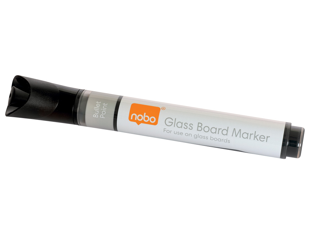 ROTULADOR NOBO PARA PIZARRA CRISTAL BOLSA DE 4 UNIDADES COLORES SURTIDOS