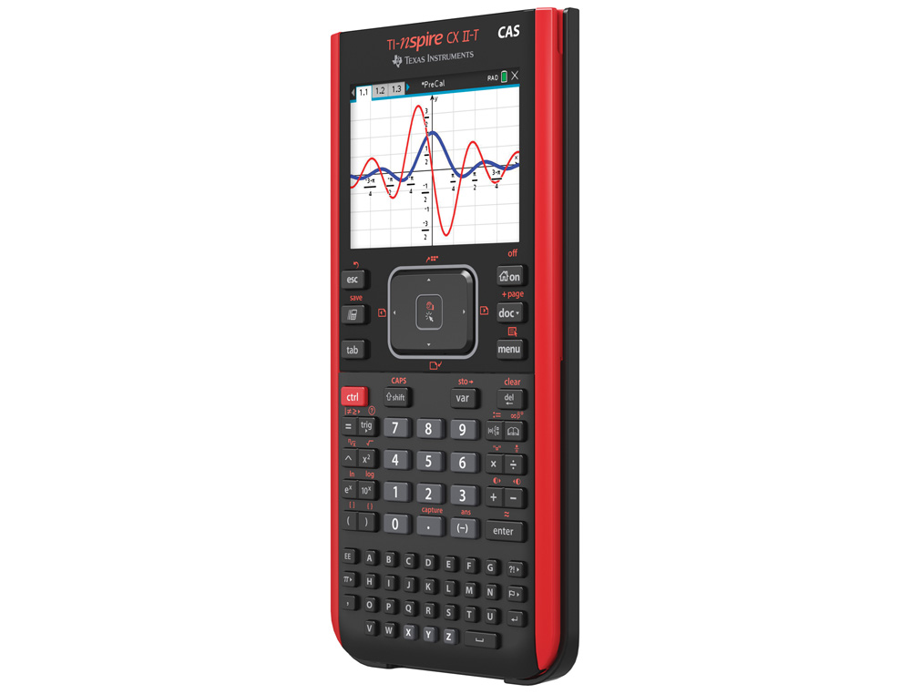 CALCULADORA TEXAS INSTRUMENTS TI NSPIRE CX II-T CAS CIENTIFICA GRAFICA USB
