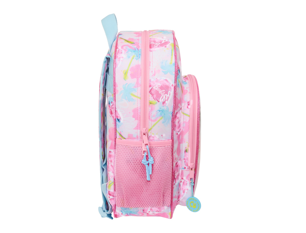 MOCHILA SAFTA JUNIOR ADAPTABLE A CARRO BARBIE 380X320X120 MM