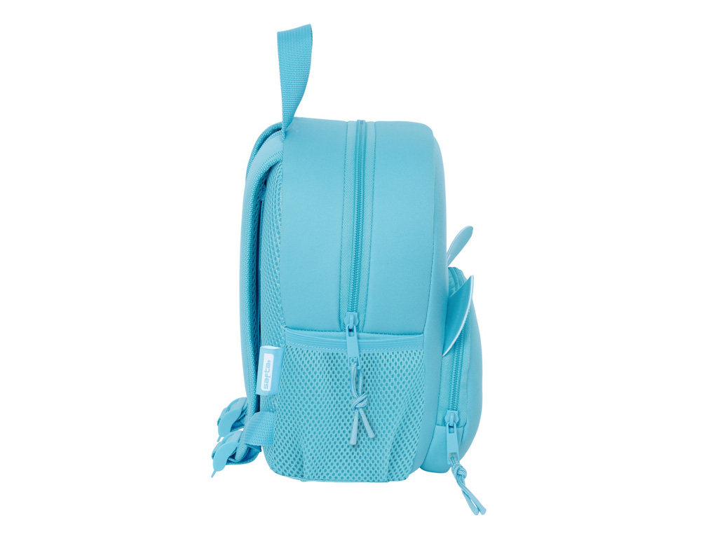 MOCHILA SAFTA NEOPRENO ANIMALITOS 2025 250X200X90 MM