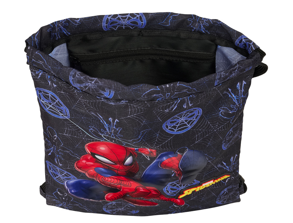 SACO PLANO SAFTA JUNIOR SPIDER-MAN ATTACK 340X260X10 MM