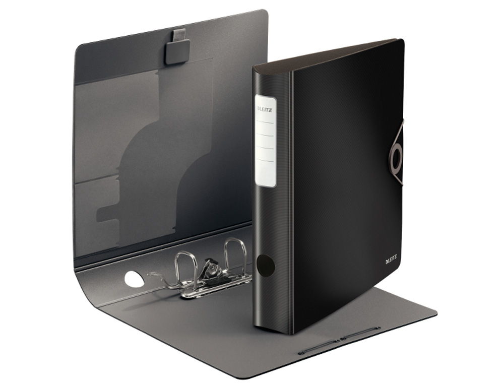 ARCHIVADOR DE PALANCA LEITZ ACTIVE SOLID POLYFOAM 180 DIN A4 LOMO 65 MM COLOR NEGRO