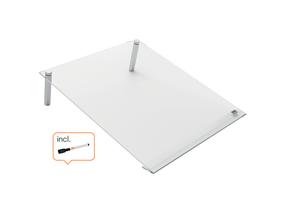 BLOC DE ESCRITURA NOBO ACRILICO INCLINADO DIN A4 TRANSPARENTE 210X205X297 MM