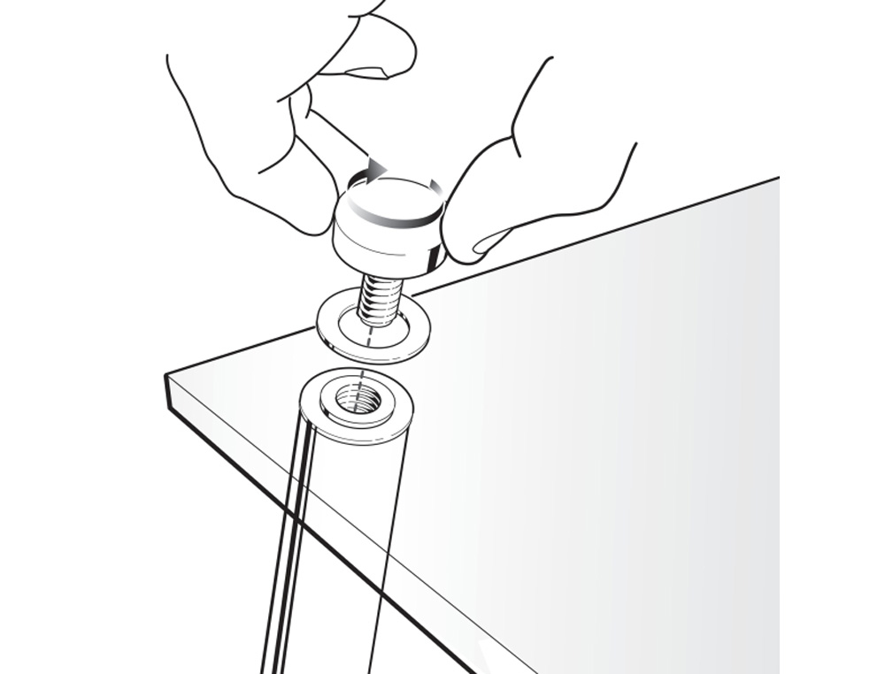 BLOC DE ESCRITURA NOBO ACRILICO INCLINADO DIN A4 TRANSPARENTE 210X205X297 MM
